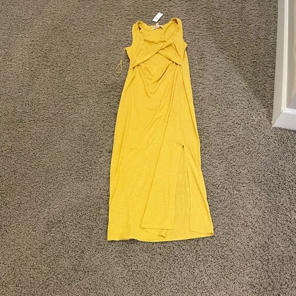 Anthropologie | Dresses | Yellow Anthropologie Dress With Twist Cutout In The Front | Poshmark Anthropologie | Dresses | Yellow Anthropologie Dress With Twist Cutout In The Front | Poshmark